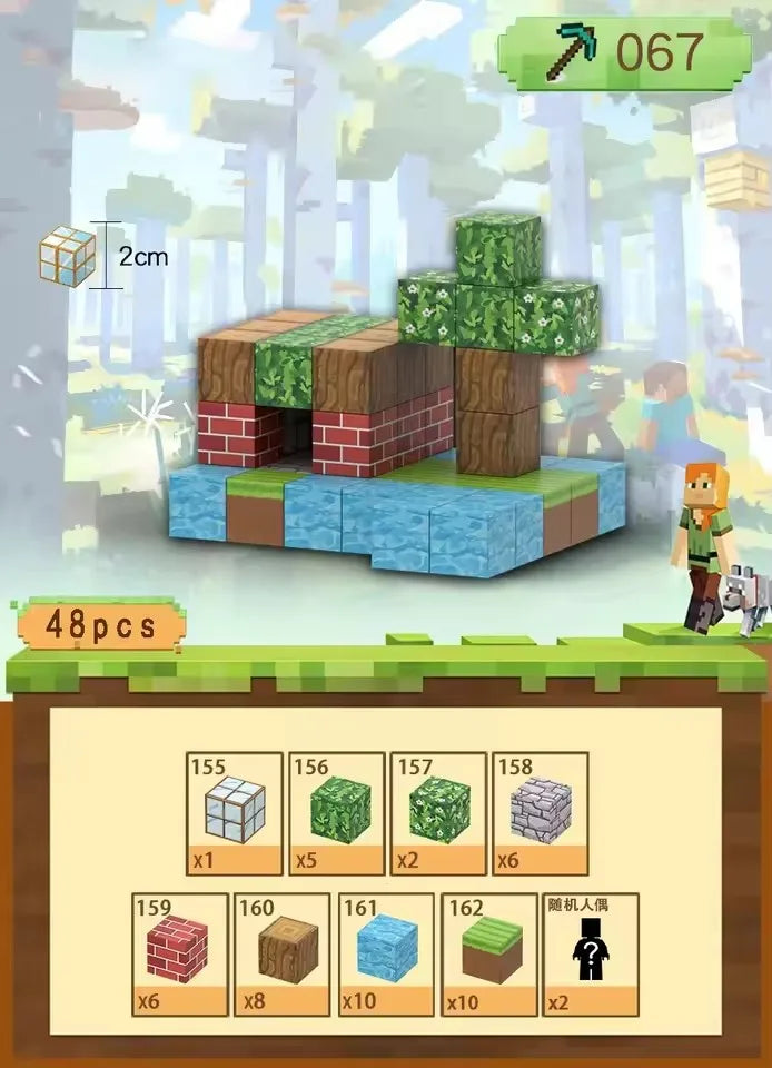 Magnetyczne Klocki 3D