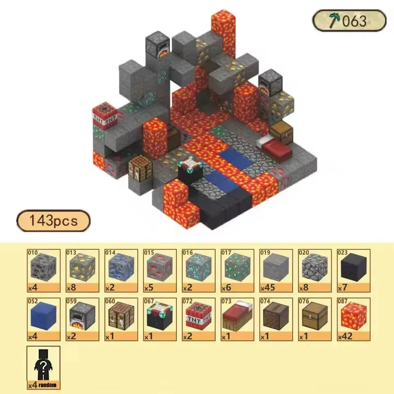 Magnetyczne Klocki 3D