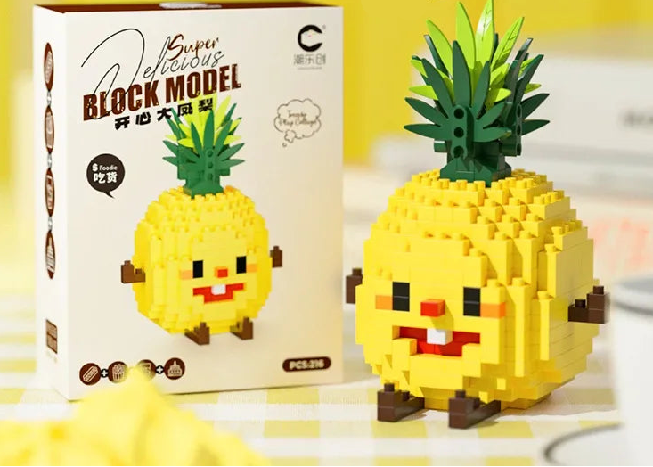 Miniaturowe Jedzenie z Lego