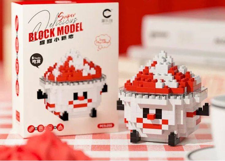 Miniaturowe Jedzenie z Lego
