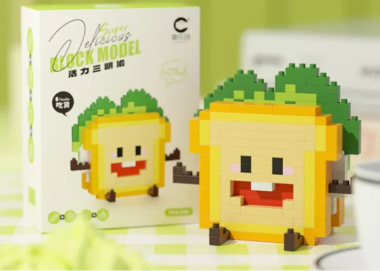 Miniaturowe Jedzenie z Lego