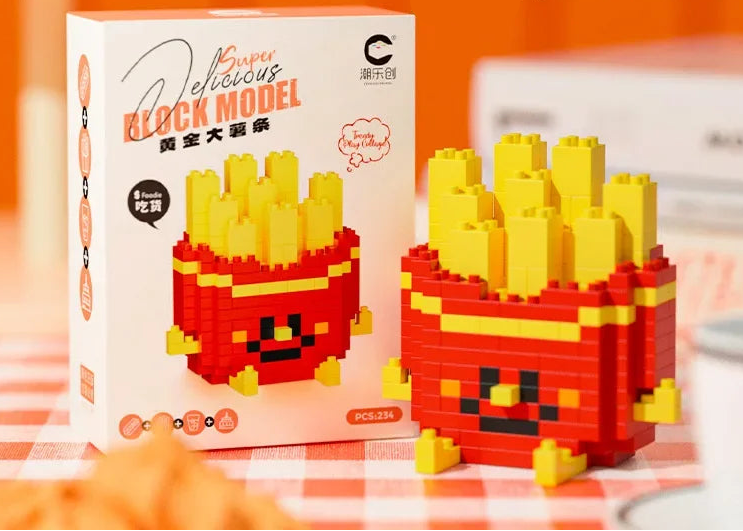 Miniaturowe Jedzenie z Lego